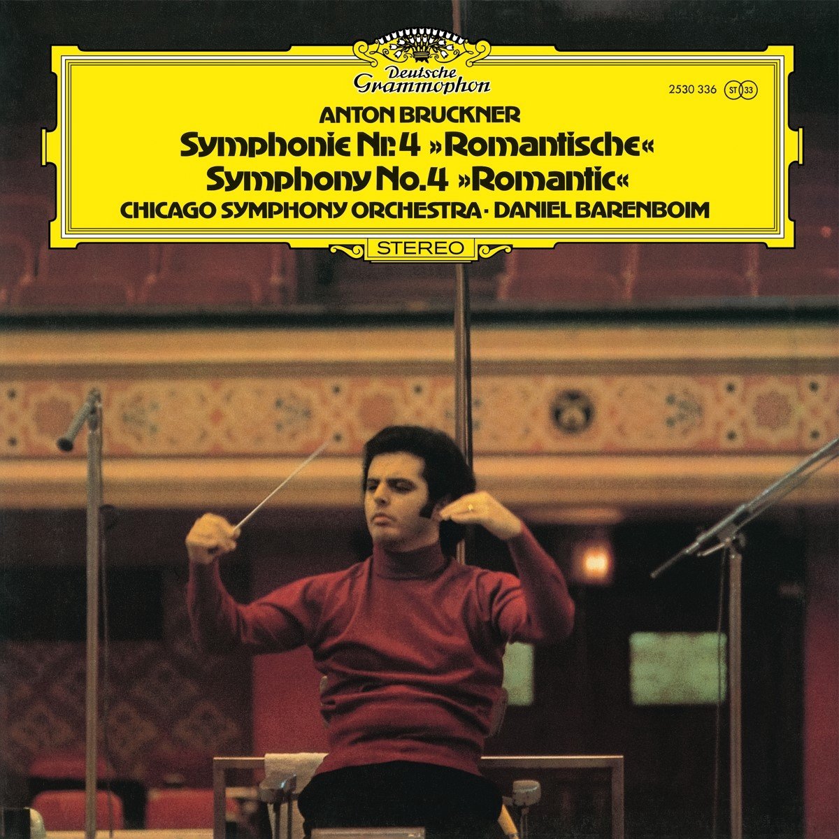 Классика Deutsche Grammophon Intl Daniel Barenboim - Bruckner: Symphony No.4 (Limited Edition, Numbered, Black Vinyl 2LP)