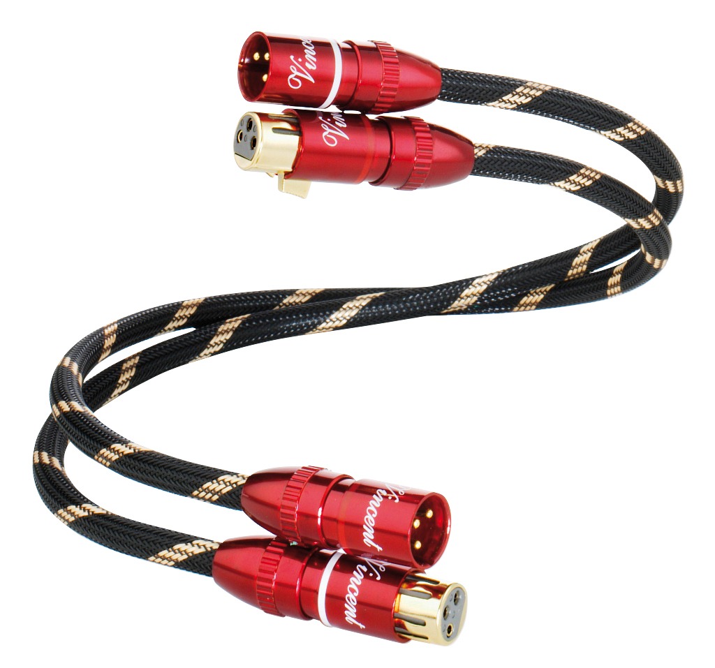 Кабели межблочные аудио Vincent XLR/Cinch-Cable 2x1.5m (aluminium case)