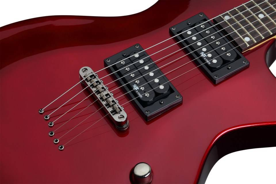 Электрогитары Schecter SGR SOLO II MRED, цвет красный, размер Medium - фото 8