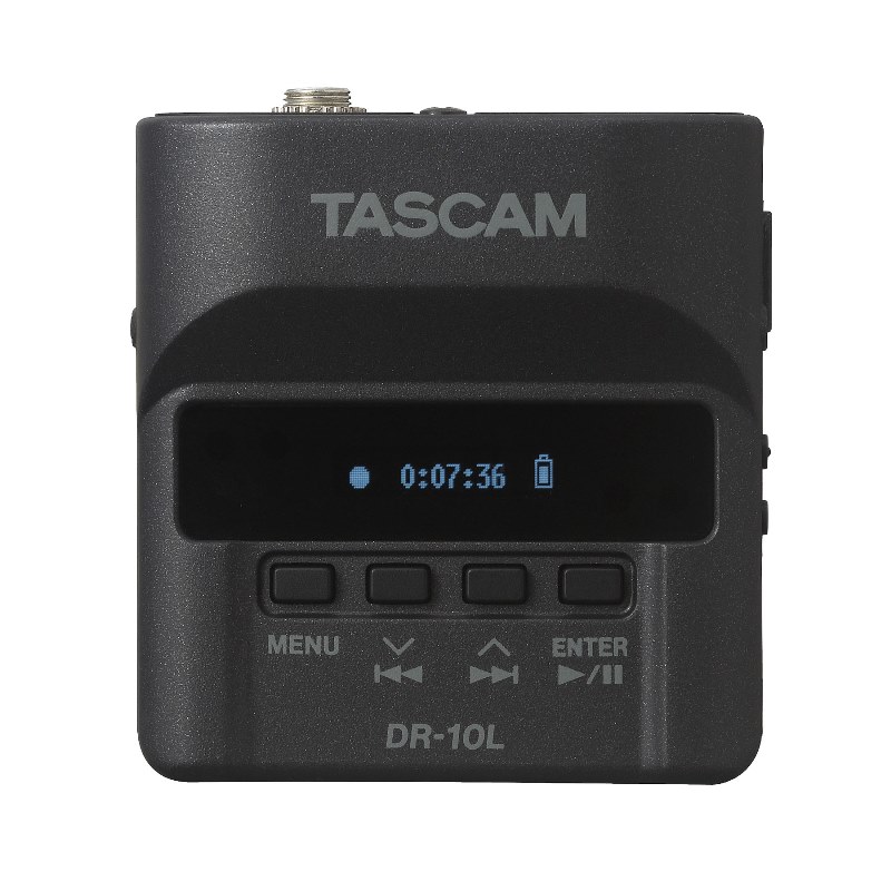 Цифровые рекордеры Tascam DR-10L усилитель звука портативный перезаряжаемый мини усилитель голоса светодиодный дисплей с микрофоном