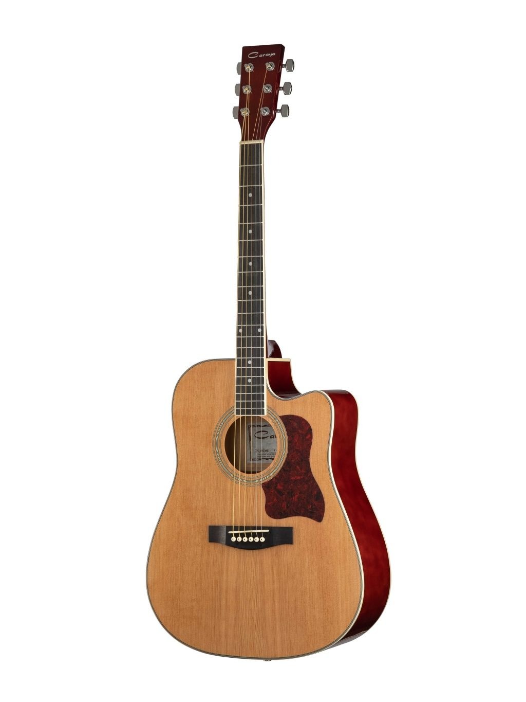 Акустические гитары Caraya F641-N гитара акустическая дерево 97см с вырезом