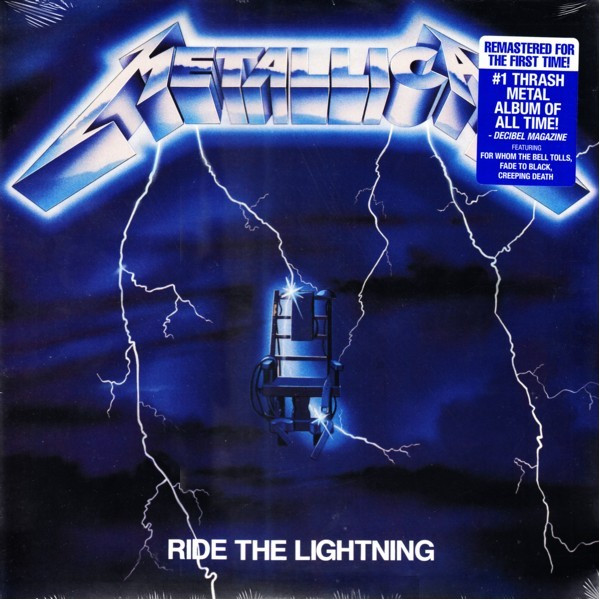 Рок Rhino Records METALLICA - RIDE THE LIGHTNING (LP) дата кабель pero dc 04 8 pin lightning 2а 2м silver black