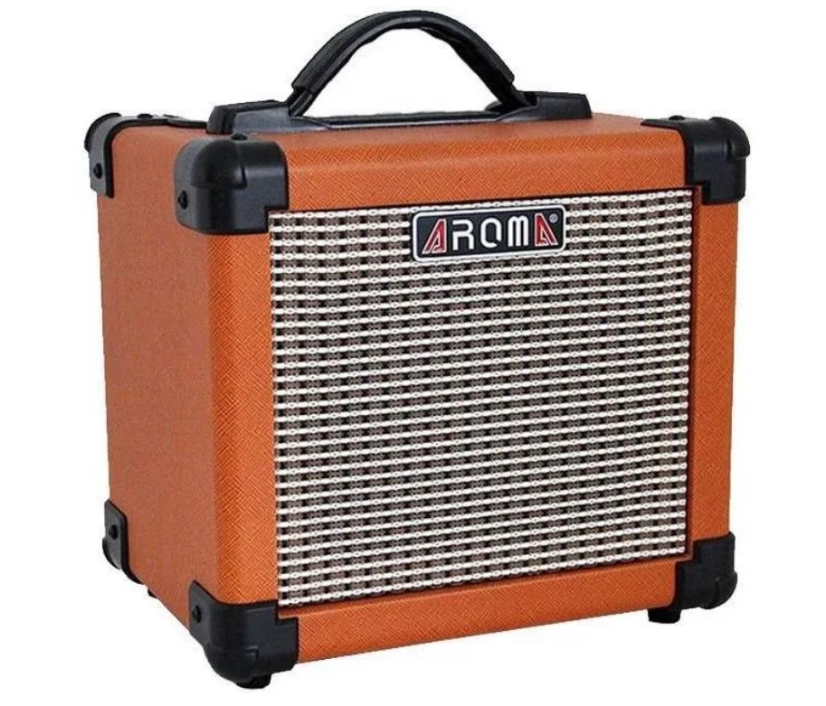 Гитарные комбо Aroma AG-10AM ammoon ac 15 15 вт портативный усилитель для акустической гитары amp bt speaker