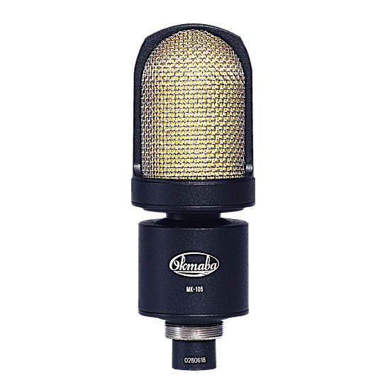 Студийные микрофоны Октава МК-105 (черный, в картонной коробке) микрофон октава мк 012 40 серебристый