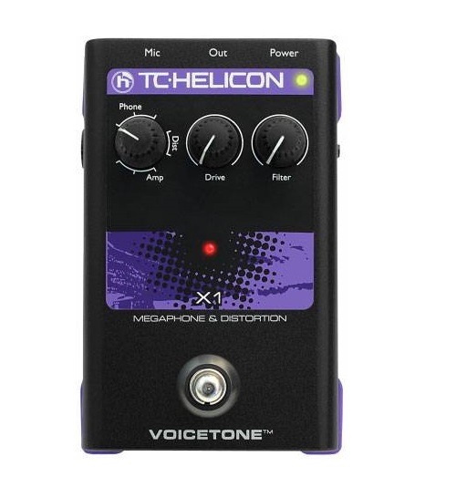 Процессоры эффектов и педали для гитары TC HELICON VOICETONE X1 вокальные процессоры tc helicon voicetone t1
