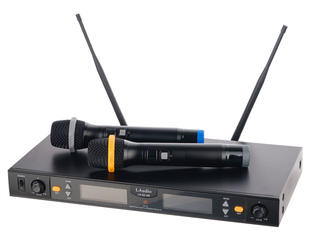 Радиосистемы с ручным микрофоном L Audio LS-Q2-2M aroma aru 03 uhf беспроводная система передачи аудиосигнала приемник передатчика