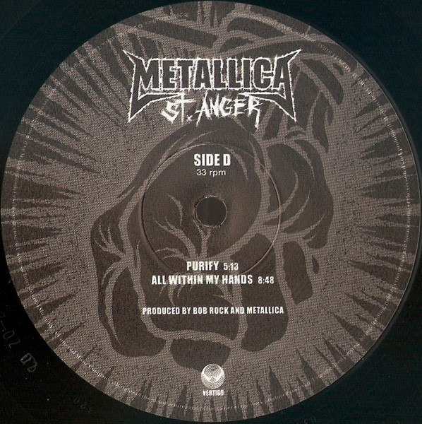 Рок Mercury Recs UK Metallica, St. Anger - фото 5