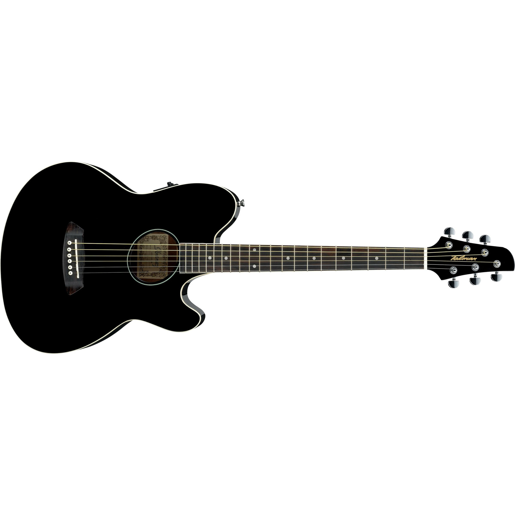 Электроакустические гитары Ibanez TCY10E-BK Black High Gloss, цвет черный - фото 8