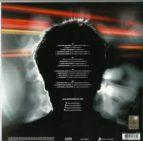 Электроника Sony Jarre, Jean-Michel Electronica 1: The Time Machine (180 Gram/Gatefold) - фото 10