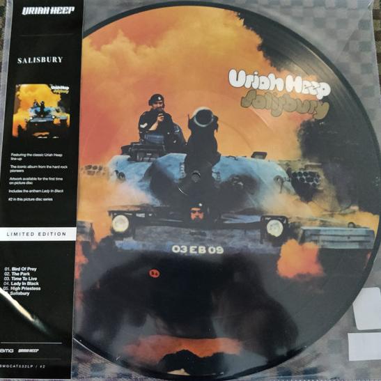 Рок BMG Uriah Heep - Salisbury (Limited Edition 180 Gram Picture Vinyl LP) фигурка funko pop heroes birds of prey black canary