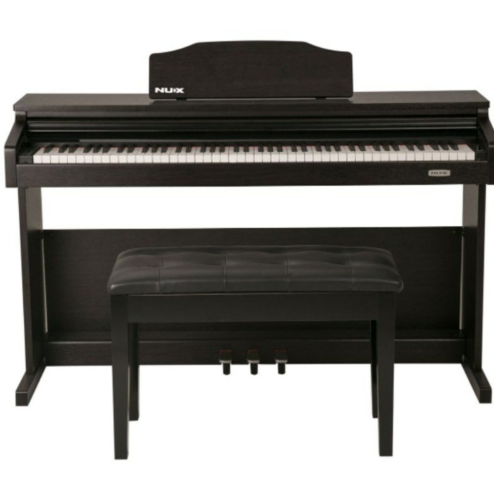 Цифровые пианино Nux WK-520-BROWN headboard cabinet brown oak 180x19x103 5 cm
