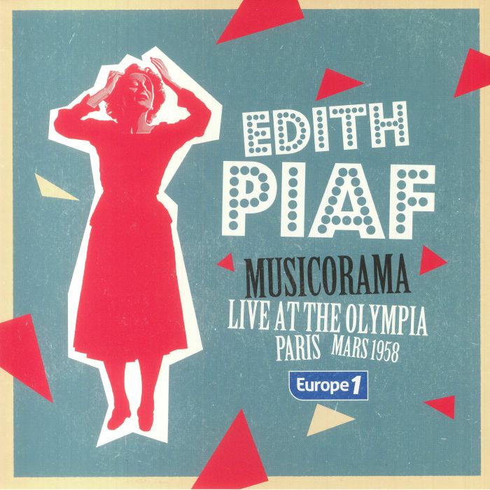 Поп Warner Music Edith Piaf - Musicorama Live At The Olympia Paris Mars 1958  (Coloured Vinyl LP) edith piaf 100e anniversaire 2cd