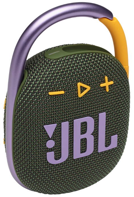 Портативная акустика JBL Clip 4 Green (JBLCLIP4GRN) портативная влагозащитная рация baofeng uv 9r pro green