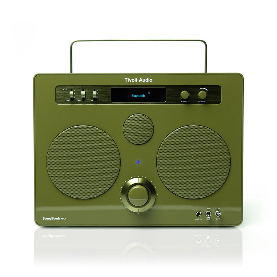 Аналоговые Радиоприемники Tivoli Audio Songbook MAX Green аналоговые радиоприемники tivoli audio model one white