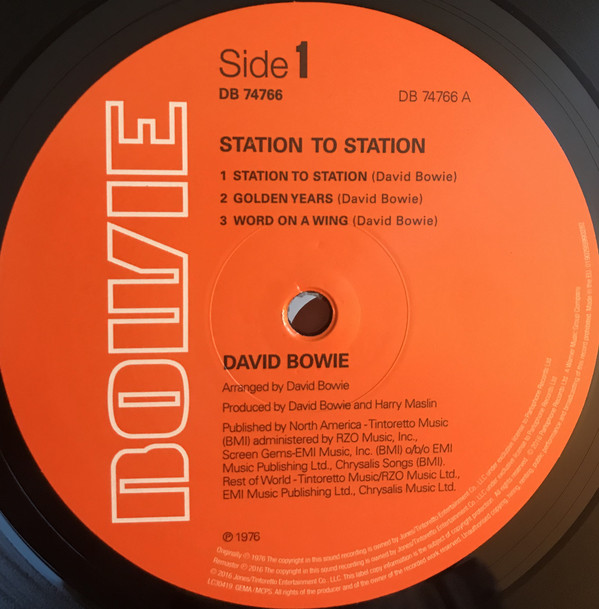 Рок PLG David Bowie Station To Station (180 Gram Black Vinyl) - фото 5