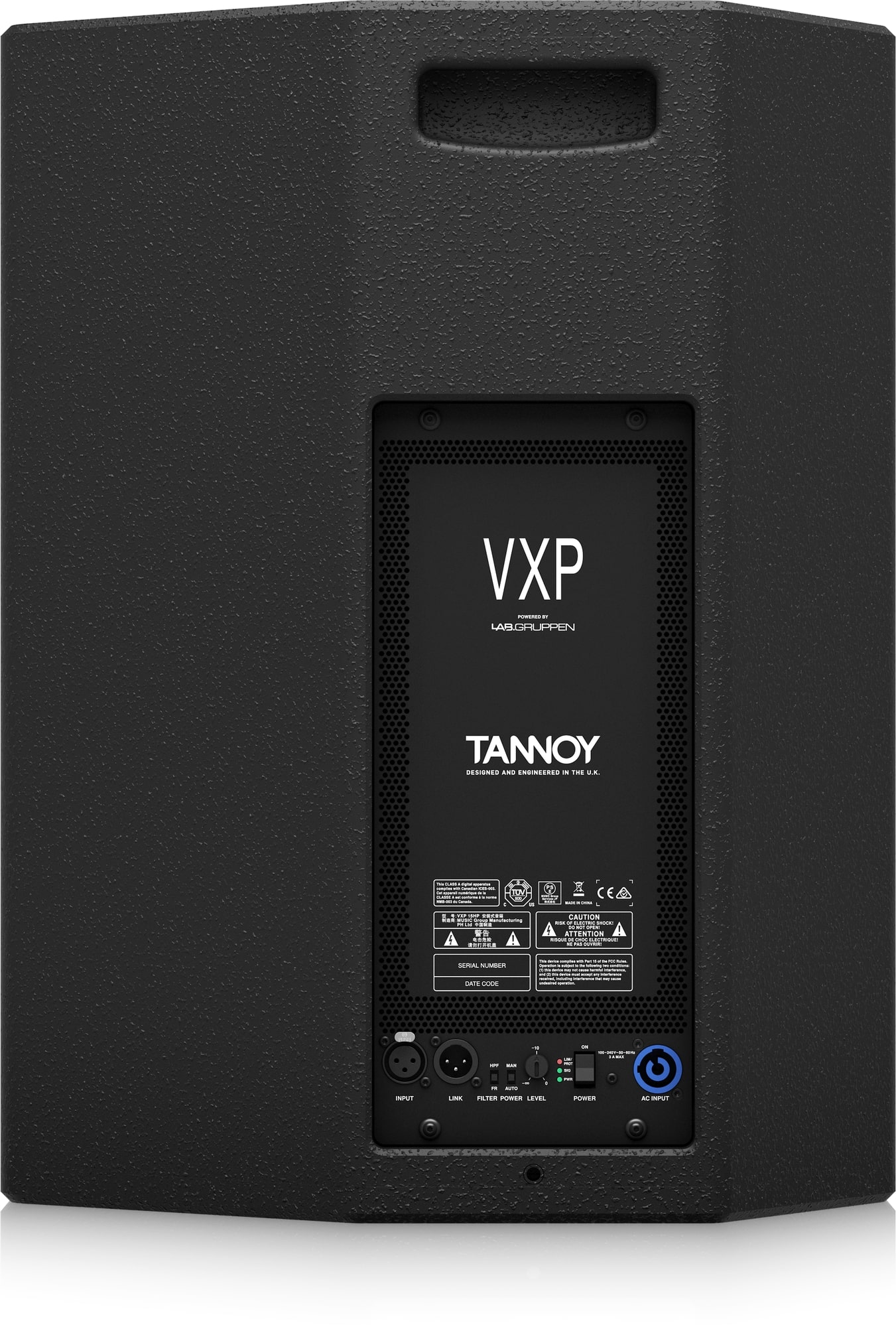 Активная акустика Tannoy VXP15HP Black, цвет черный, размер 15 - фото 5