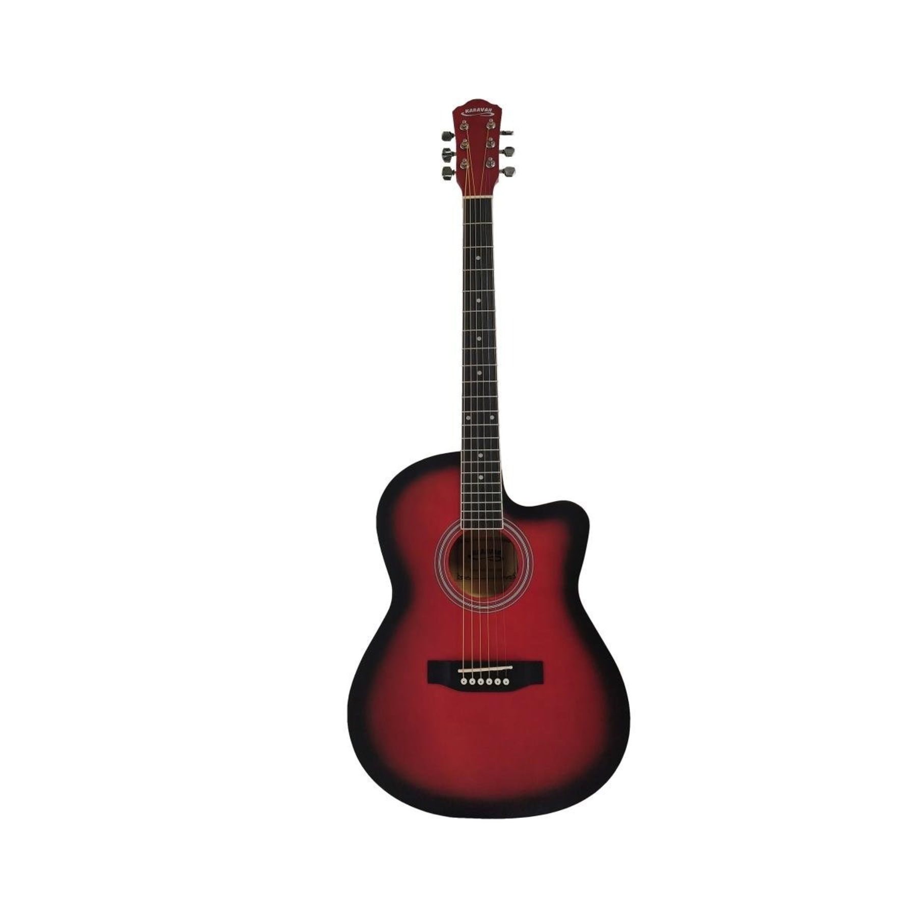 Акустические гитары Caravan K-3911 RD акустическая гитара с вырезом 95 см