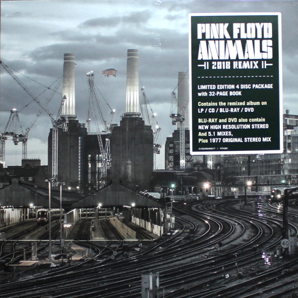 Электроника Pink Floyd Pink Floyd - Animals: 2018 Remix (Deluxe Edition Box Set Black Vinyl LP+CD+Blu-ray Audio+DVD)