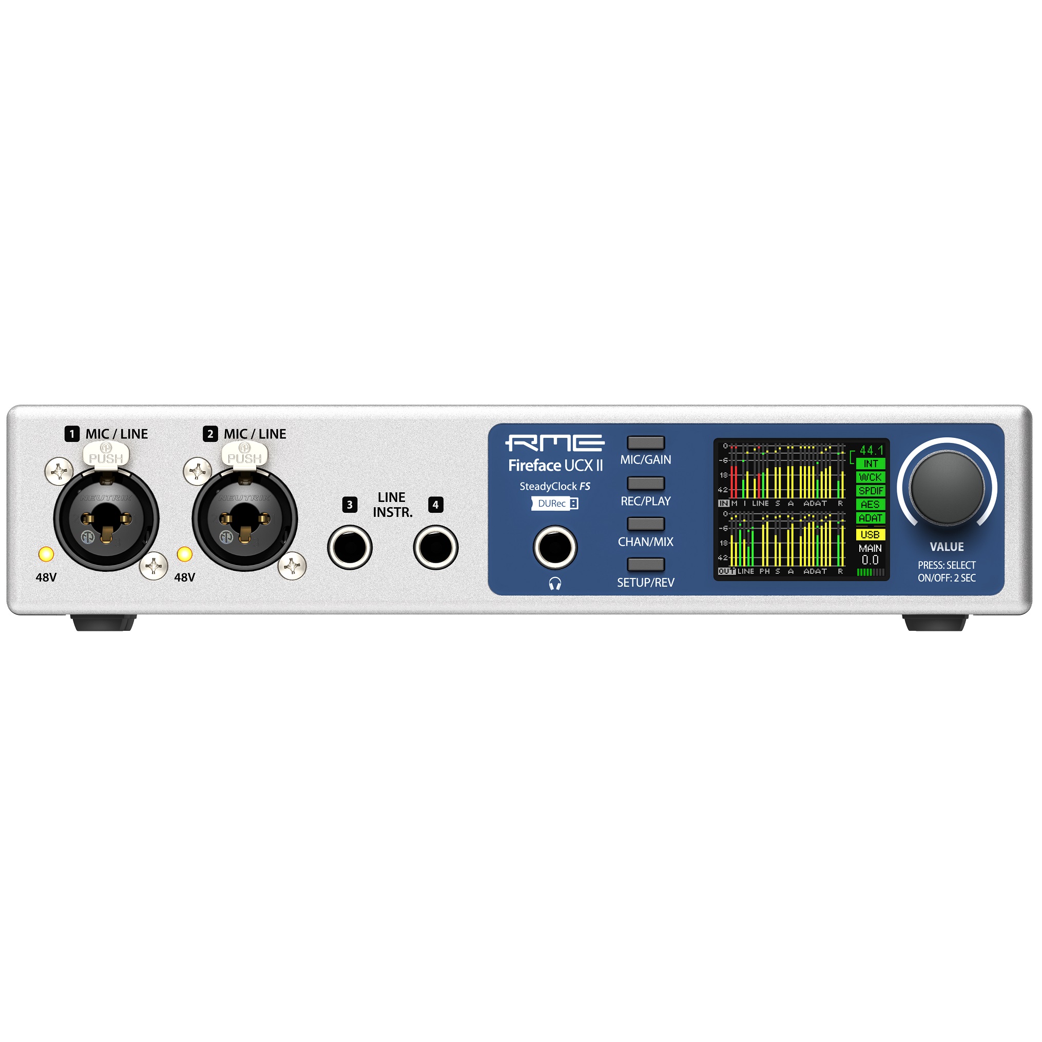 Аудиоинтерфейсы для профессиональной студии RME Fireface UCX II аудиоинтерфейсы для профессиональной студии donner livejack 2x2