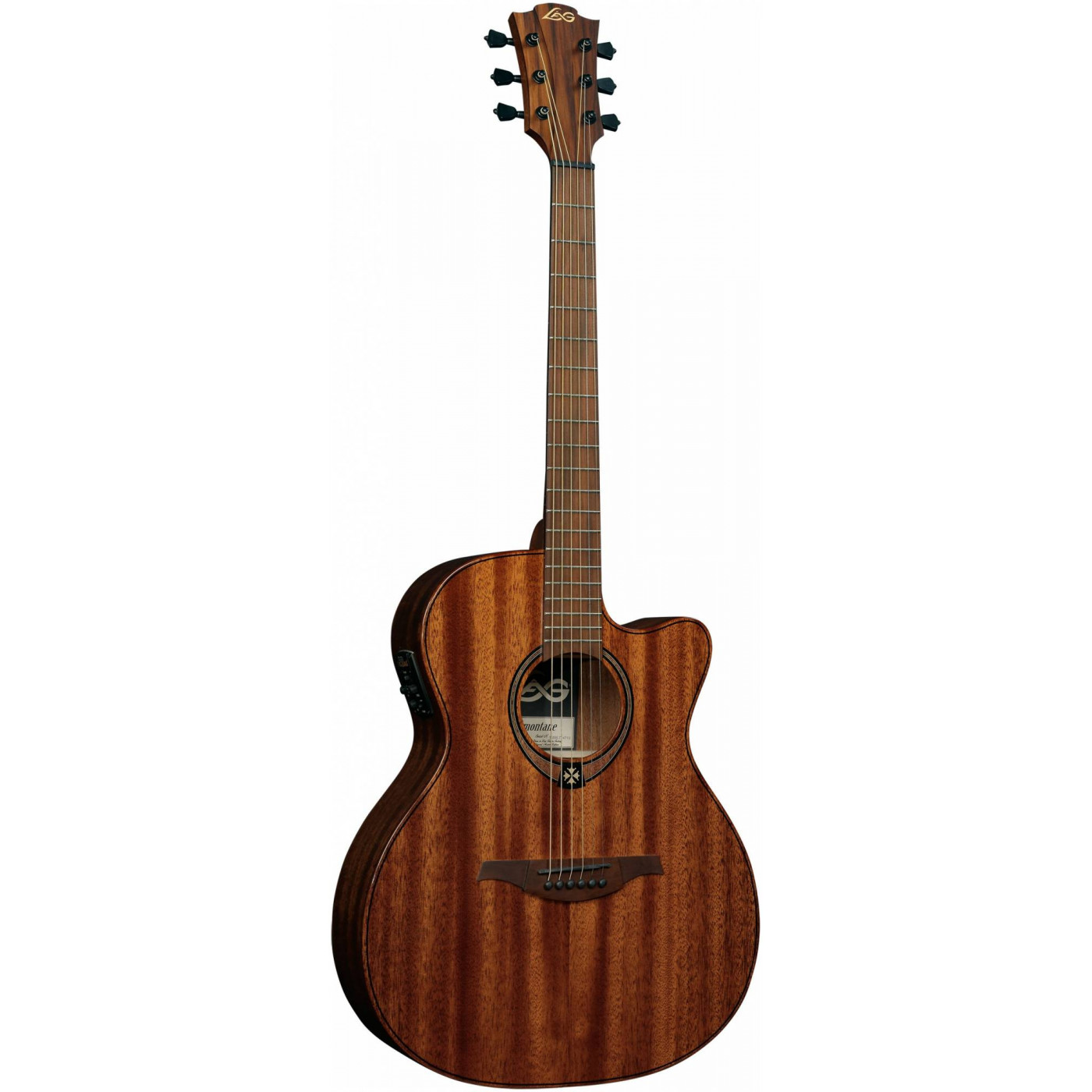 Электроакустические гитары LAG T-98A CE струны для классической гитары ziko dpa 70 28 43