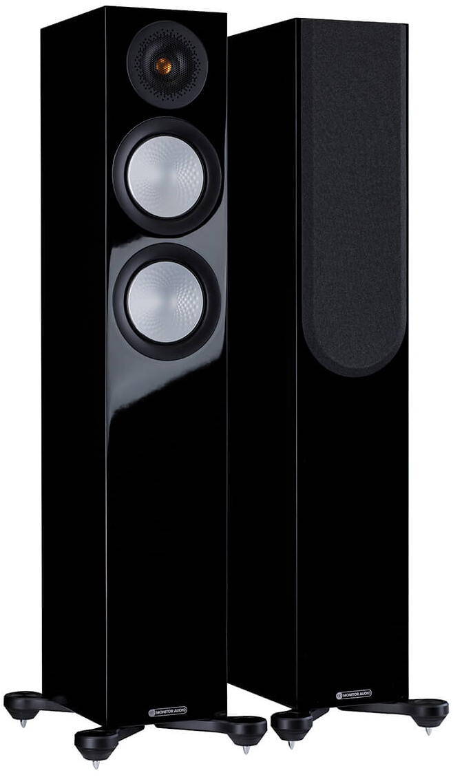 Напольная акустика Monitor Audio Silver 200 7G High Gloss Black monitor stand high gloss white 100x24x13 cm chipboard