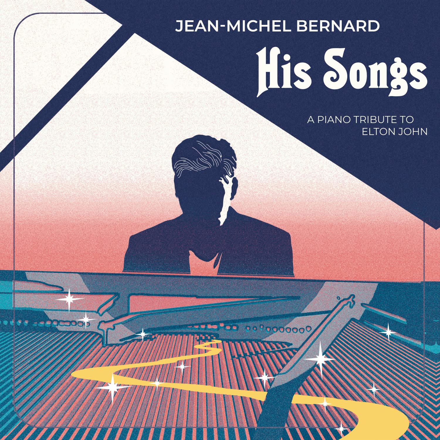 Классика Warner Music Bernard, Jean-Michel - His Songs (A Tribute To Elton John) (Black Vinyl 2LP) michel portal bailador 1 cd