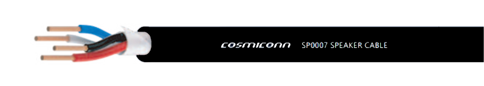 Кабели акустические в нарезку COSMICONN SP0007A-0-100