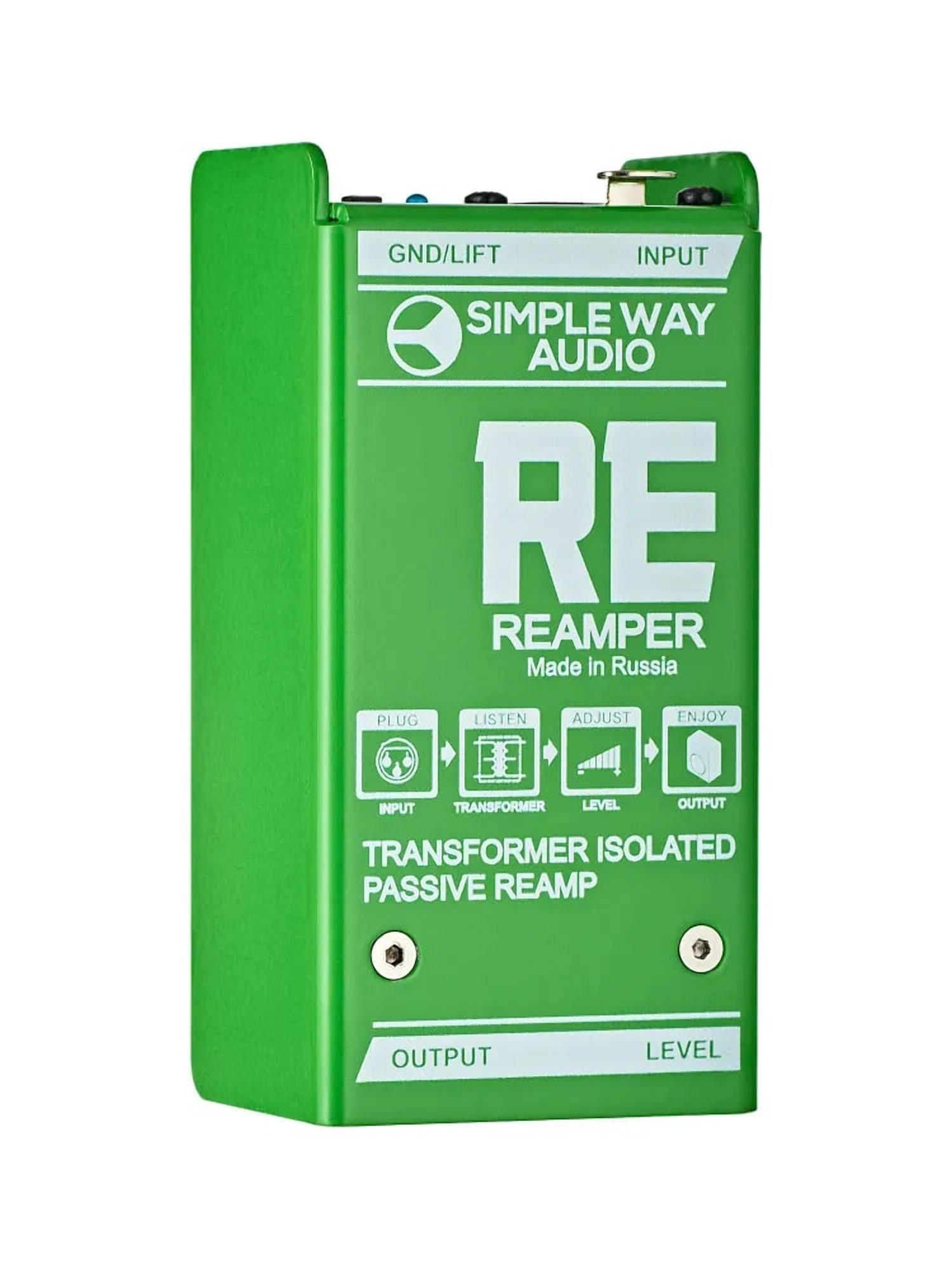 Директ боксы Simple Way Audio RE Green аудиосистема audio pro c10 mkii sage green