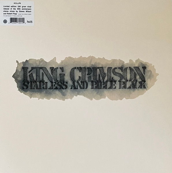 Рок Discipline Global Mobile King Crimson - Starless And Bible Black (Black Vinyl LP) электроника discipline global mobile fripp