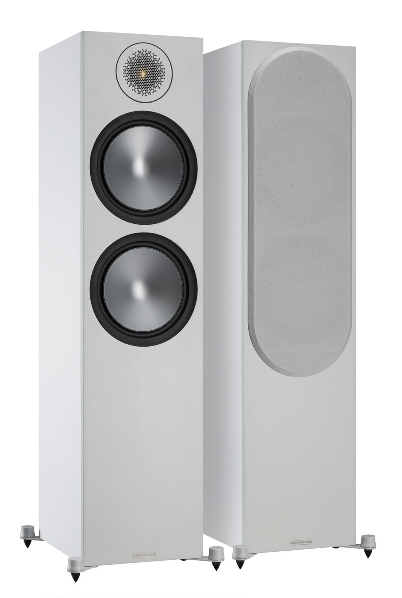 Напольная акустика Monitor Audio Bronze 500 (6G) White настенная акустика monitor audio bronze fx 6g white