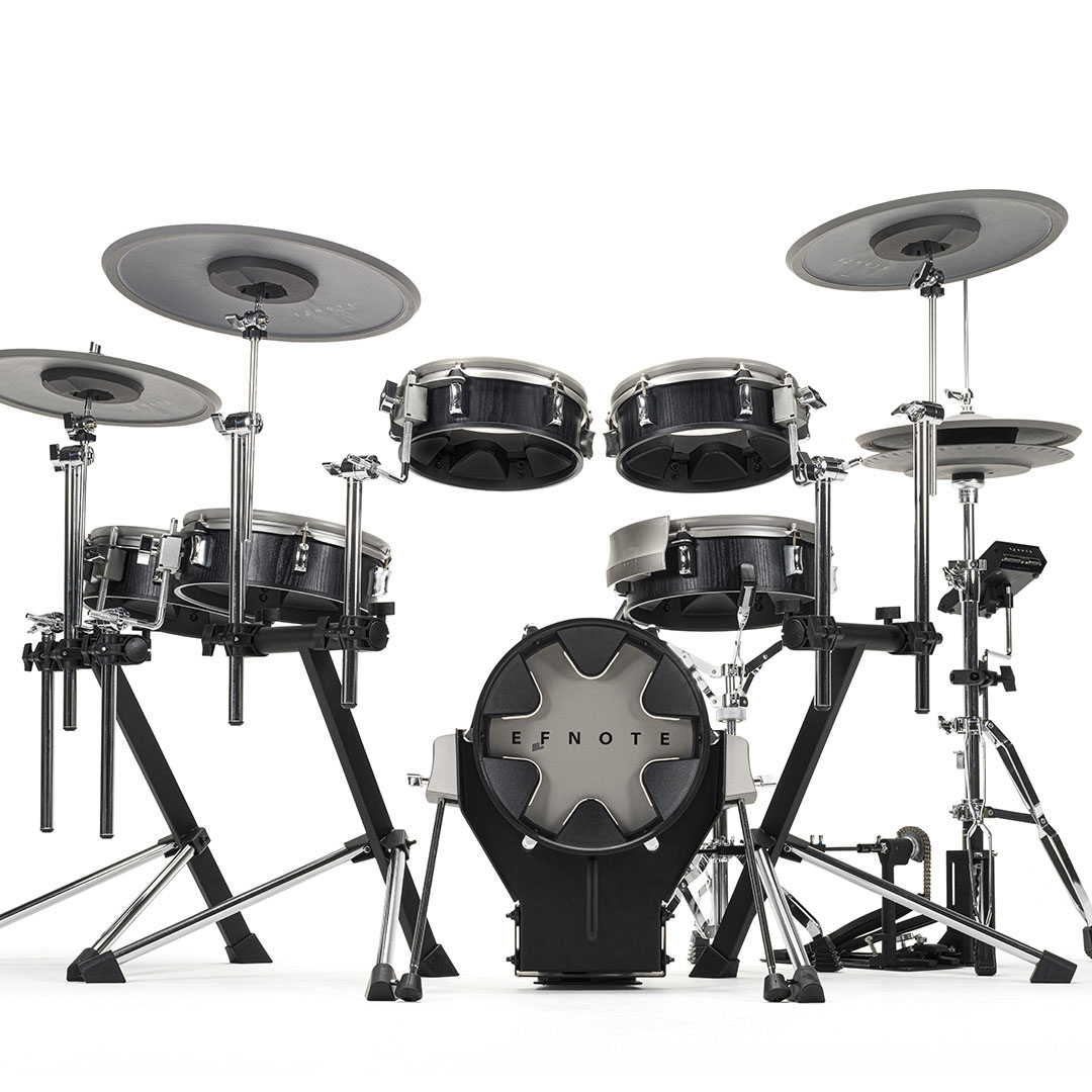 Электронные ударные установки Efnote EST-3X Kit A+C 10 дюймовый барабан практика pad с барабанные палочки сумка для обучения