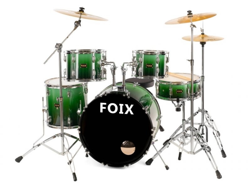 Акустические ударные установки Foix LH-21H29 10 дюймовый барабан практика pad с барабанные палочки сумка для обучения