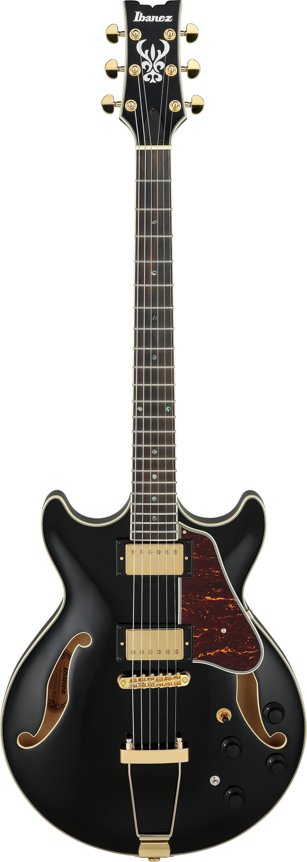 Полуакустические гитары Ibanez AMH90-BK