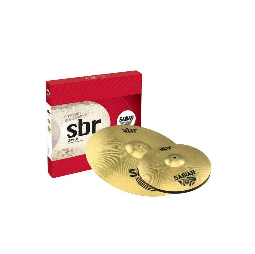 Тарелки, барабаны для ударных установок Sabian SBr 2-Pack тарелки барабаны для ударных установок sabian 10 hhx splash