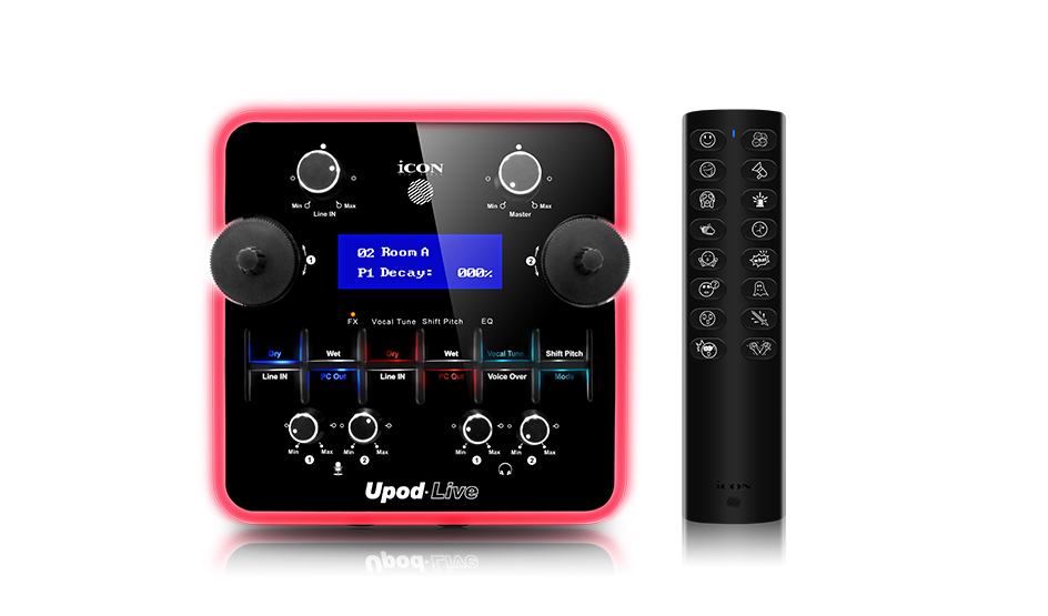Аудиоинтерфейсы для домашней студии iCON Upod Live аудиоинтерфейсы для профессиональной студии icon umix 1010 rack prodrive iii