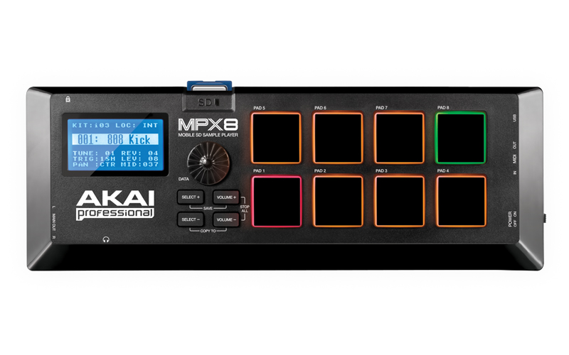 Драм машины, Грув боксы, Семплеры Akai PRO MPX8