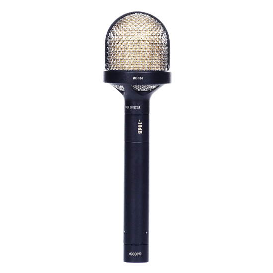 Студийные микрофоны Октава МК-104 (черный, в картонной коробке) студийные микрофоны октава мк 012 01 никель в картонной коробке