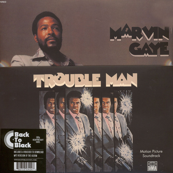 Джаз UME (USM) Marvin Gaye, Trouble Man (Back To Black) first class trouble new years pack pc