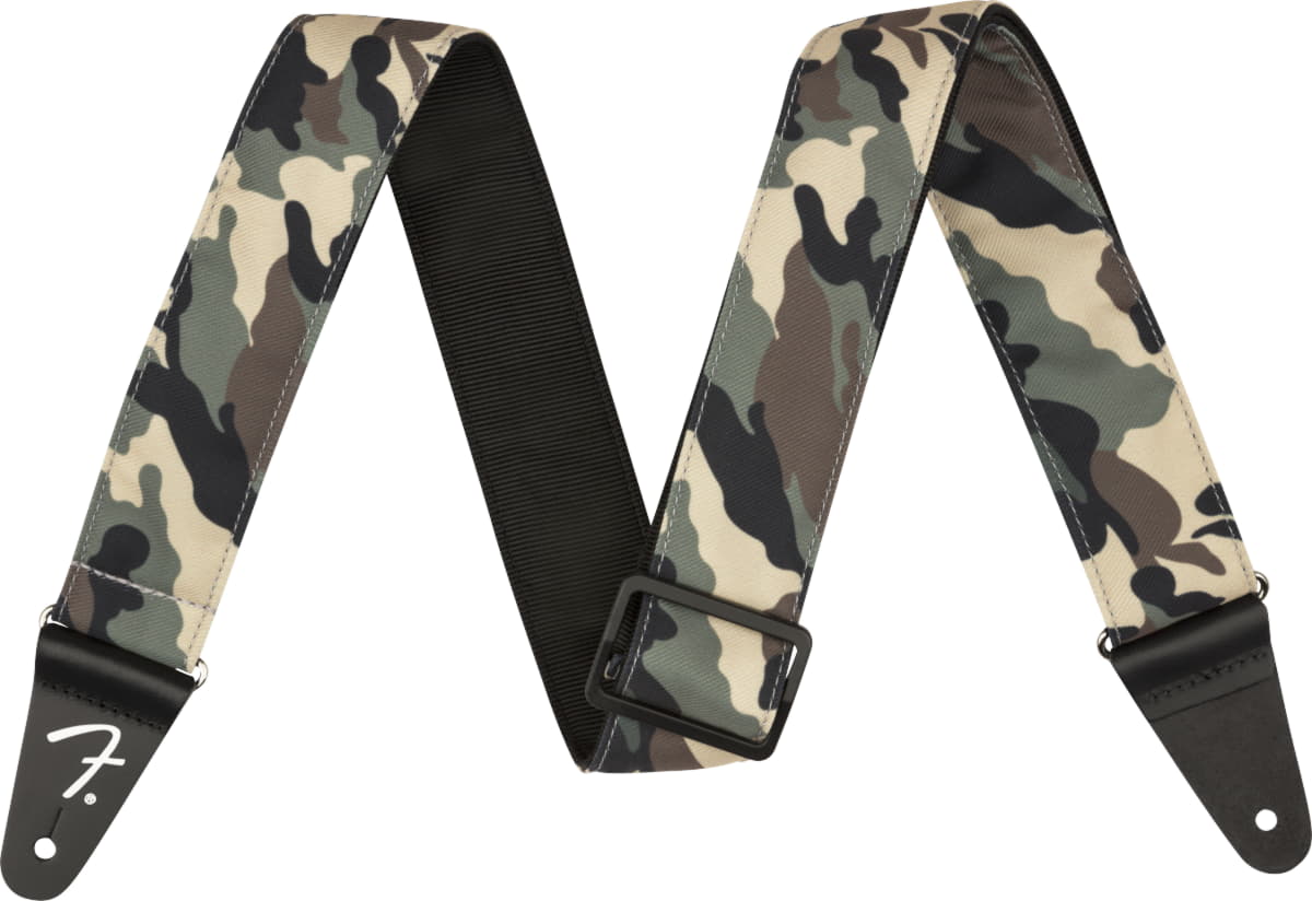 Прочие гитарные аксессуары FENDER 2' Camo Strap Woodland