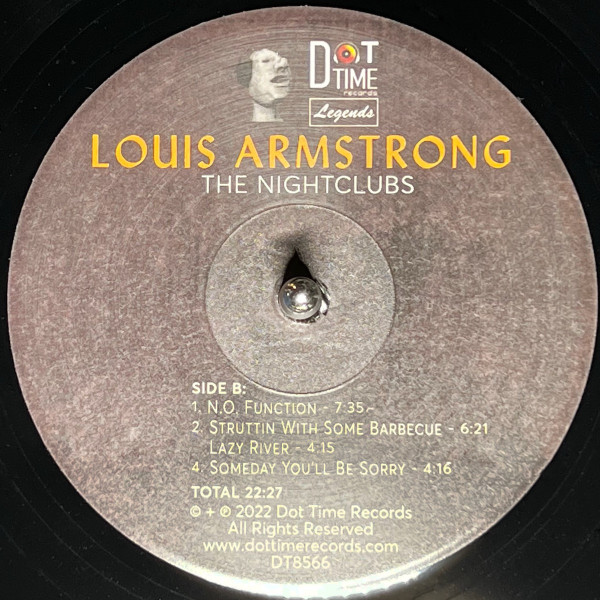 Джаз Universal US Louis Armstrong - The Nightclubs (Black Vinyl LP) - фото 4