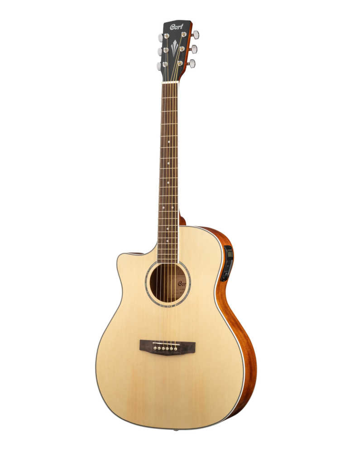 Электроакустические гитары Cort GA-MEDX-WBAG-LH-OP (чехол в комплекте) электроакустические гитары kepma f0e ga top gloss cherry sunburst чехол в комплекте