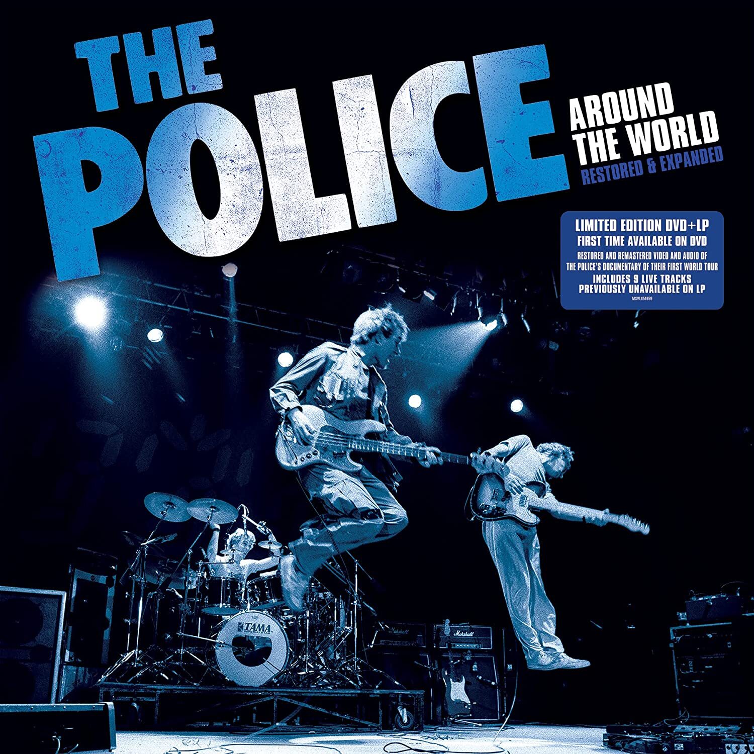 Поп Mercury POLICE - Around the World (Transparent Blue) (2Винил) рок mercury police around the world gold lp dvd