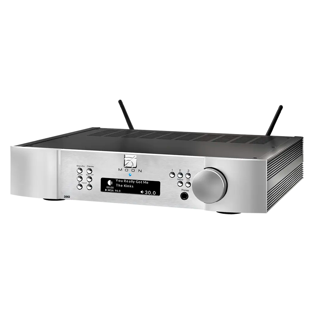 Сетевые аудио проигрыватели Sim Audio Moon 390 (No HDMI) Silver проигрыватель alive audio glam noir aaglm01nr