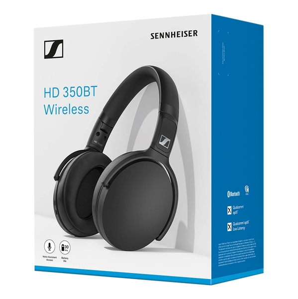 Полноразмерные Sennheiser HD 350BT black, цвет черный - фото 7