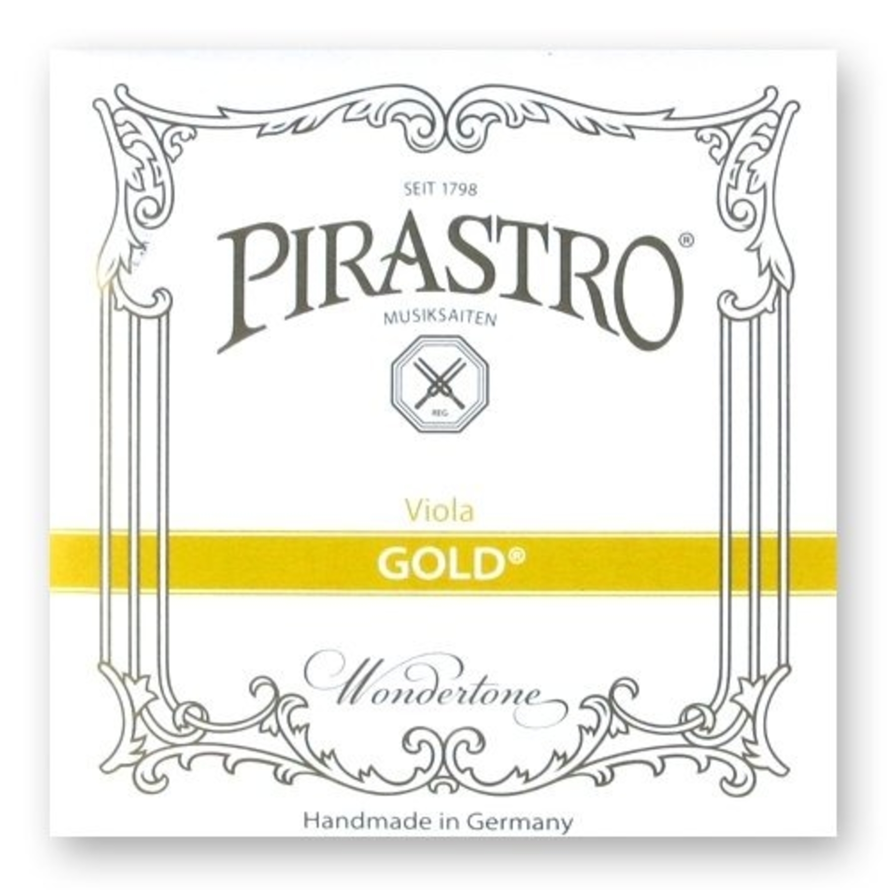 Струны Pirastro 225021 струны gold star master heavy 010 046 навивка нерж сплав на граненом керне