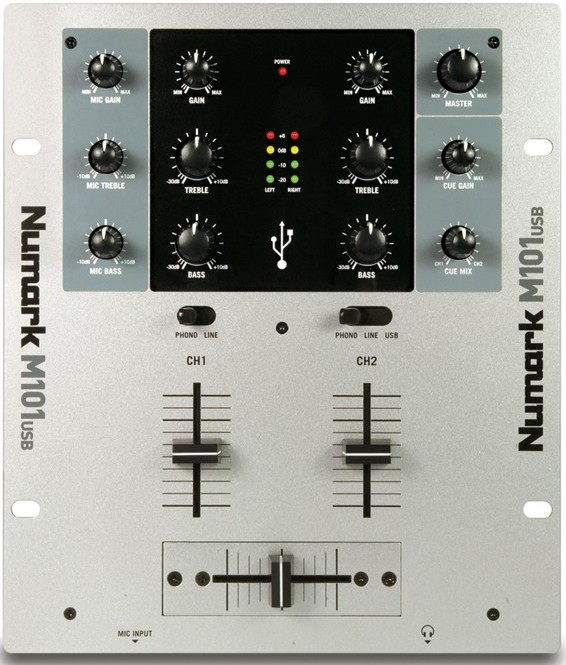 DJ-микшеры и оборудование Numark M101USB dj микшеры и оборудование numark m4 микшерный пульт