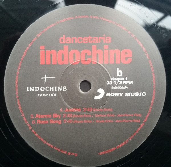 Рок Sony Indochine, Dancetaria (180 Gram/Remastered) - фото 10