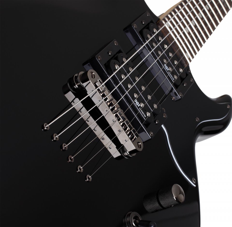 Электрогитары Schecter SGR S-1 BLK, цвет черный, размер Medium - фото 7