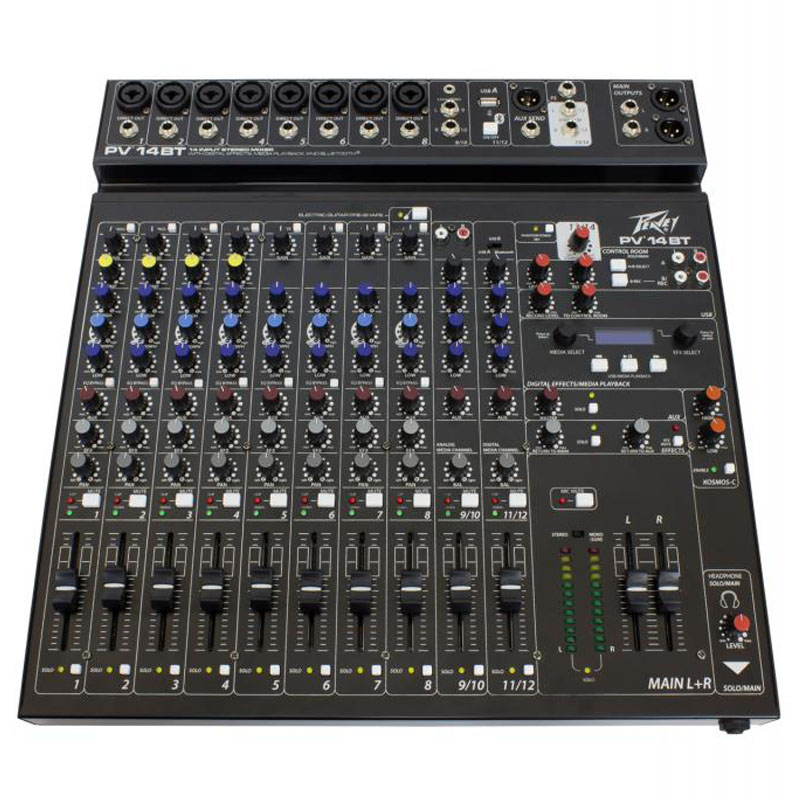 DJ-микшеры и оборудование Peavey PV 14 BT микрофонные предусилители и микшеры behringer mic300