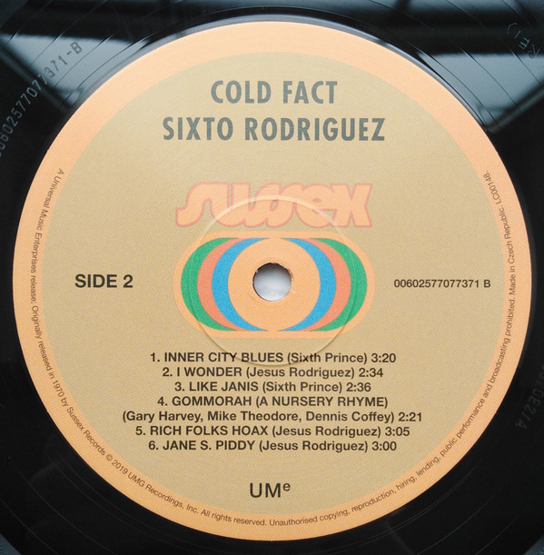 Рок UME (USM) Rodriguez, Cold Fact - фото 3